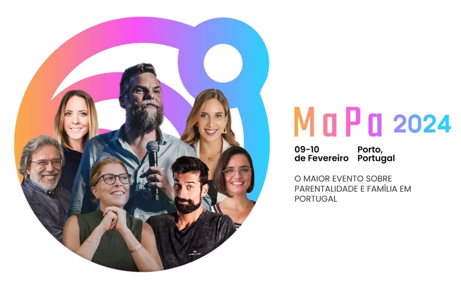 Marcos Piangers, António Raminhos, Mikaela Övén entre outros no evento de parentalidade – MaPa, no Porto